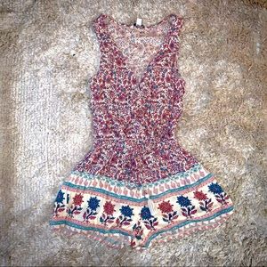 AMERICAN EAGLE OUTFITTERS Floral Summer Romper